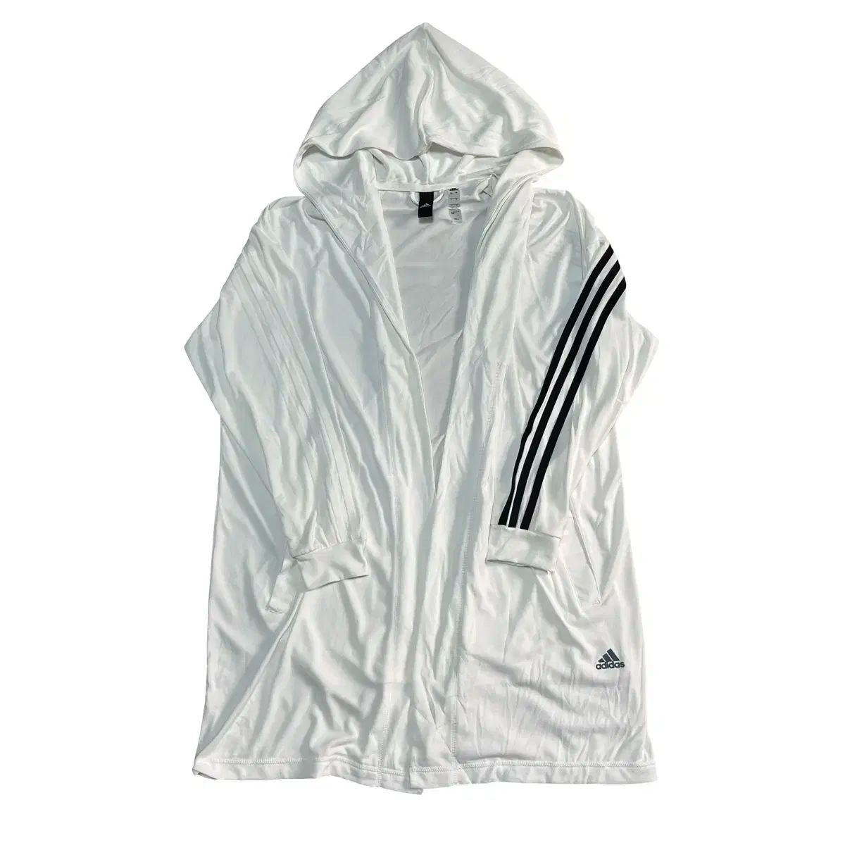 adidas アディダス AEROREADY フード カーディガン M