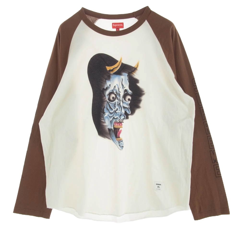 Supreme 22AW Demon Raglanデーモン ラグラン Supreme シュプリーム 22AW Demon Raglan デーモン プリント ラグラン