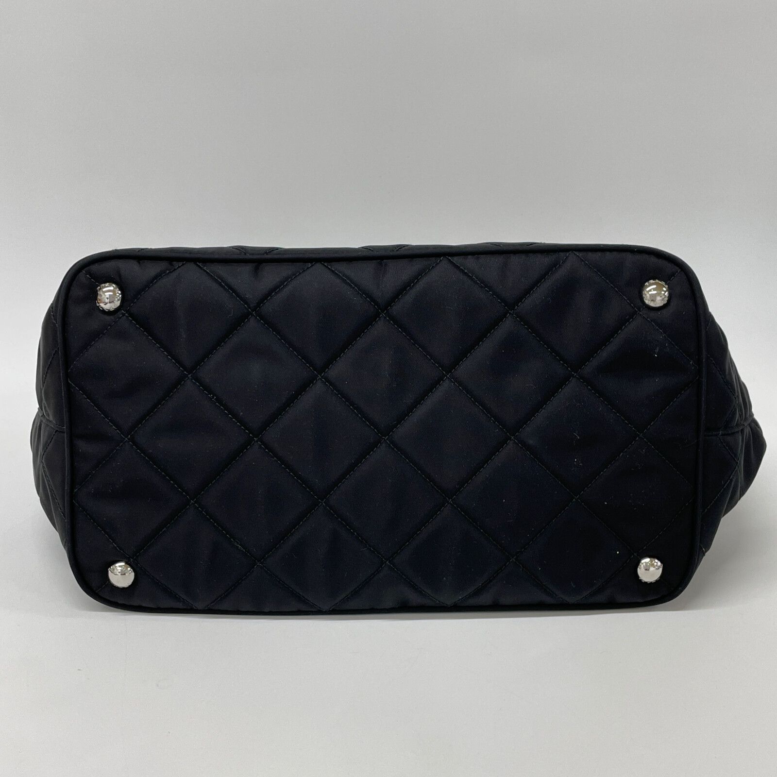 PRADA プラダ チェーントートバッグ 1BG740 ナイロン