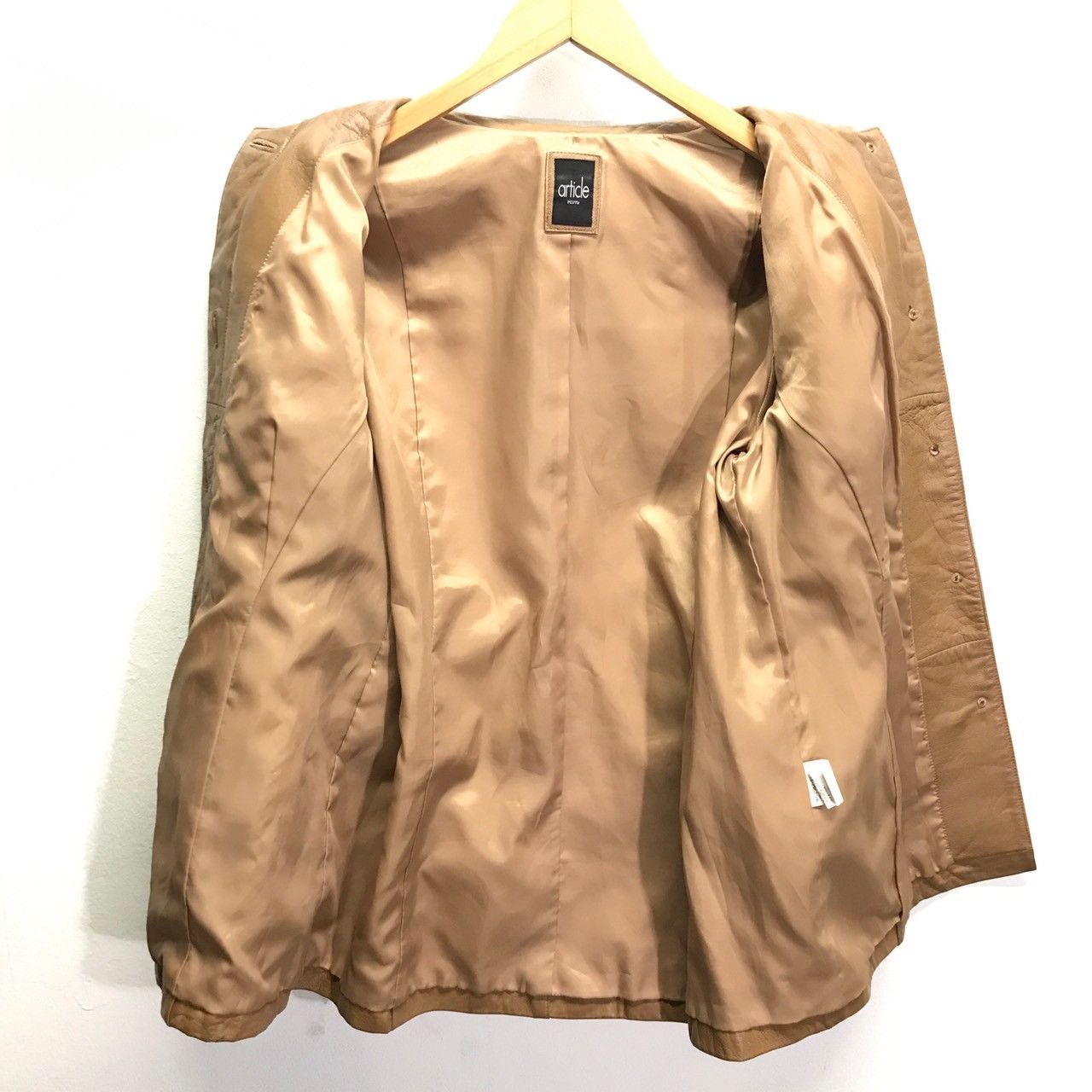 高級レザー◎【ARTICLE】アーティクル リアル レザー ジャケット