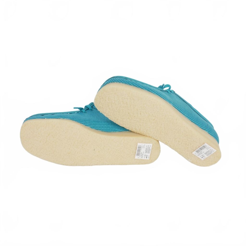 CLARKS ワラビー　コットン　ターコイズ 23cm 楽天市場】【中古】未使用品 クラークス clarks Wallabee