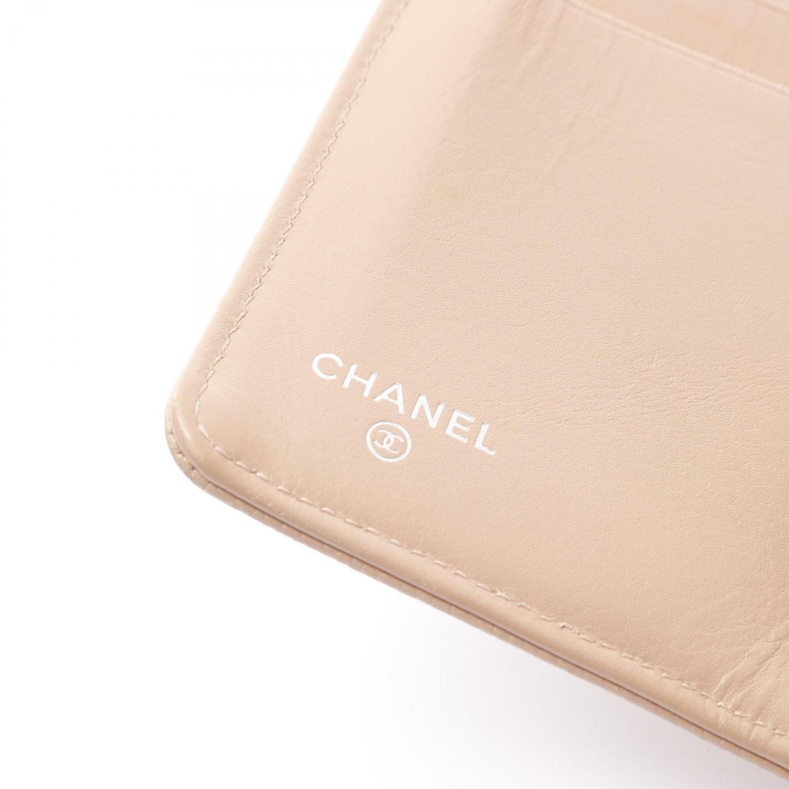 CHANEL シャネル　キャビアスキン　長財布　正規品ベージュ CHANEL - CHANEL シャネル キャビアスキン ロングフラップ