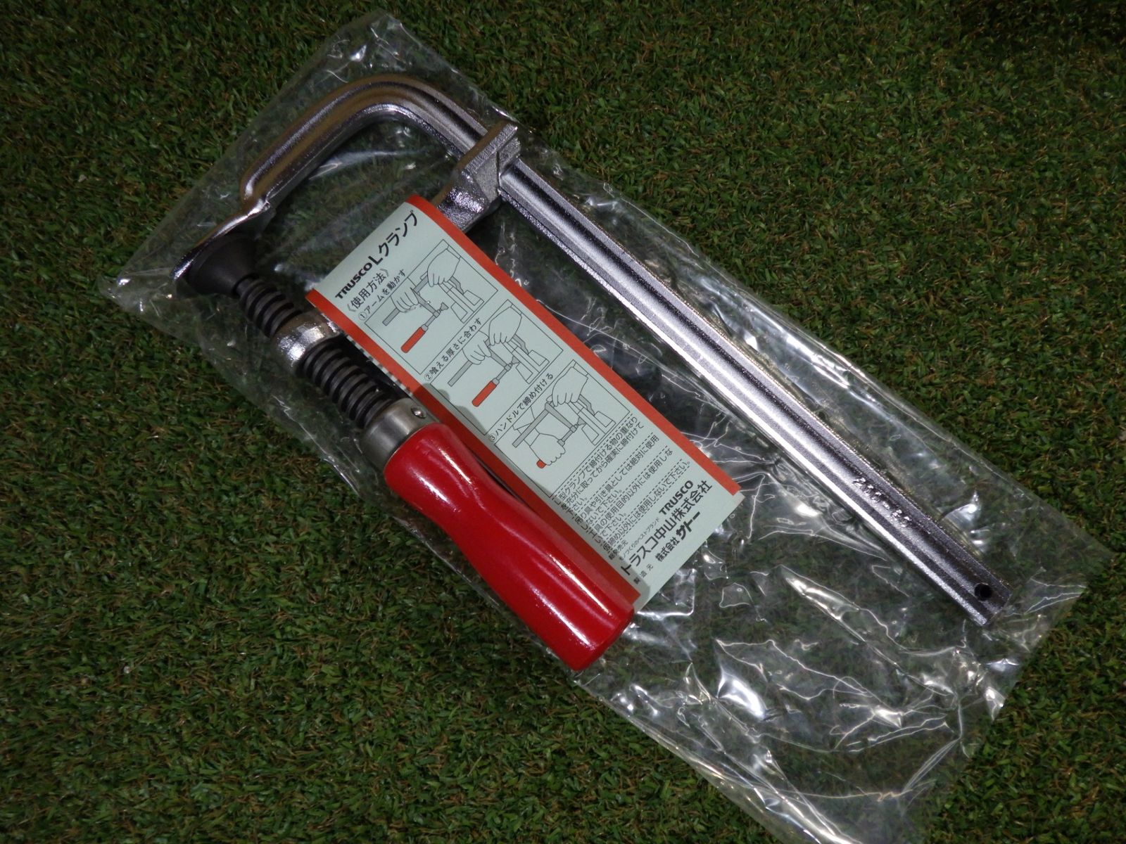 1箱6個入り TRUSCO トラスコ Lクランプ GLS-200 軽量型 最大口開200mmX深さ80mm 工具 ハンドツール