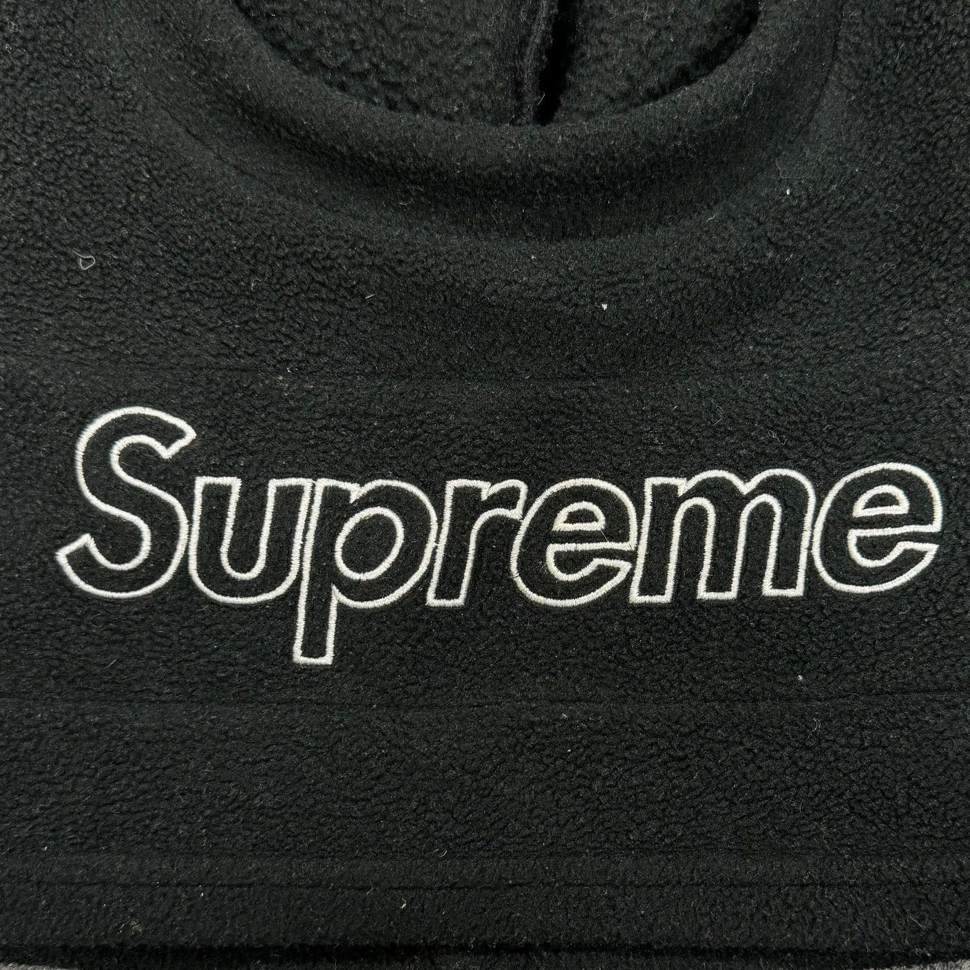 国内正規 SUPREME 18AW Polartec Balaclava ロゴ ポーラーテック