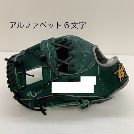 中古品 グランスター GRANSTAR 軟式 内野手用グローブ 刺繡入り