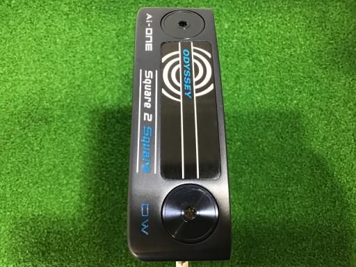 美品ODYSSEY Square 2 Square パターDW 34インチ