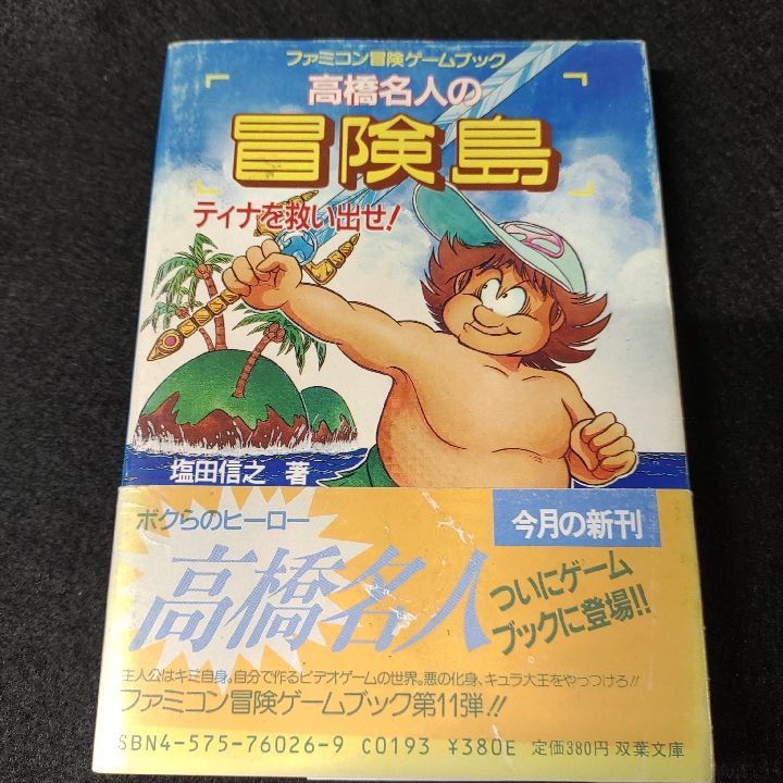 ファミコン冒険ゲームブック 高橋名人の冒険島 ティナを救い出せ 