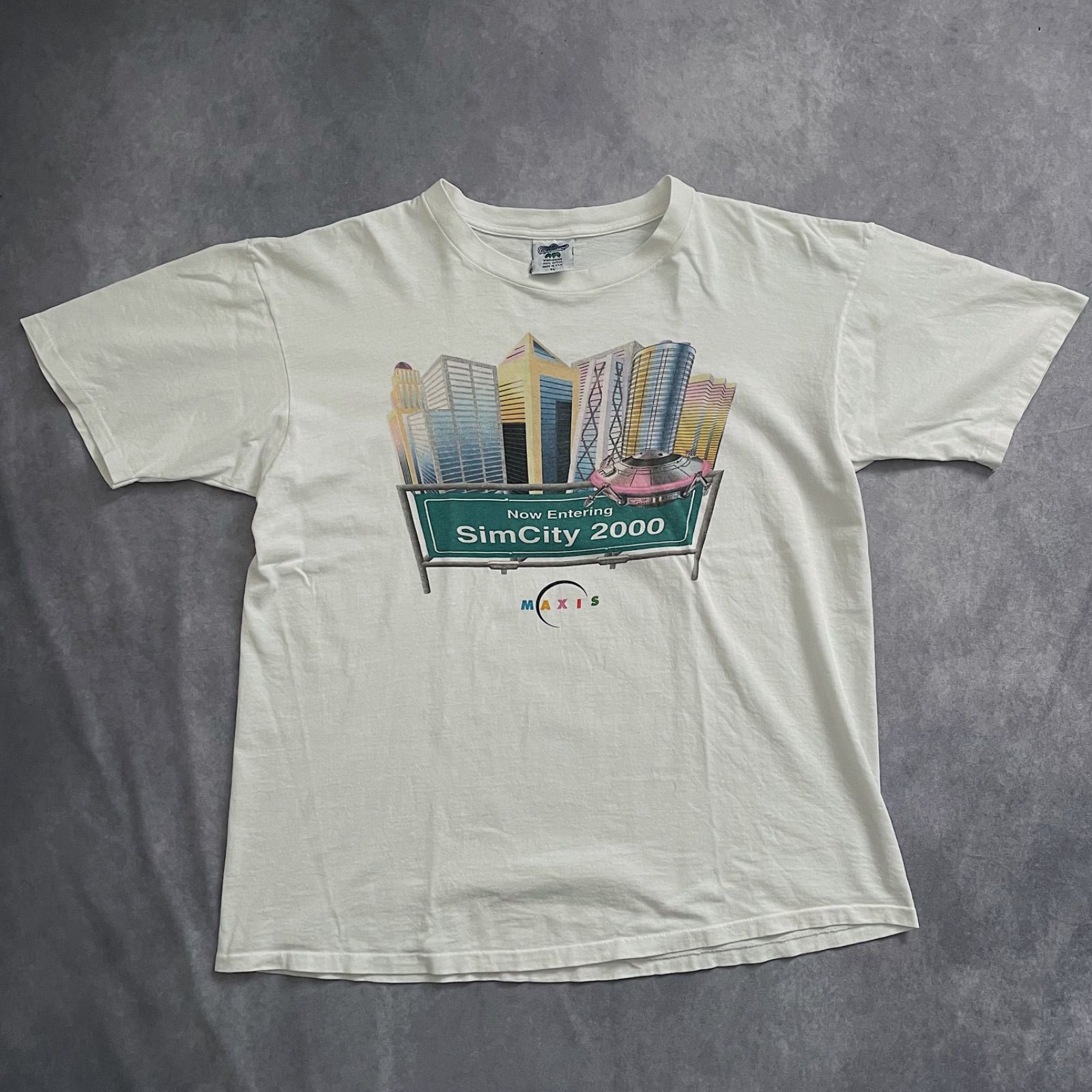 90s Tシャツ SimCity シムシティ ヴィンテージ 古着 ゲーム