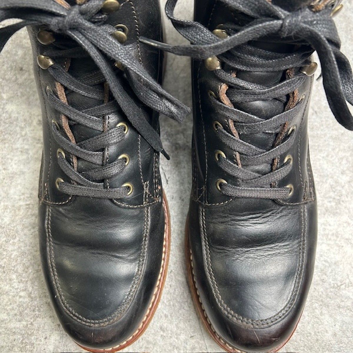 【茶芯】箱付WOLVERINE ウルヴァリン1000マイルブーツUS7/25cm m*︎様 【茶芯】WOLVERINE 1000マイルブーツ US7.5 25.5