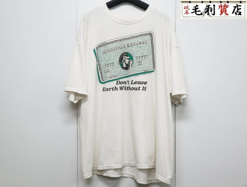 ヴィンテージ 90S SALVATION EXPRESS アメックス サイズ不明 ホワイト Tシャツ