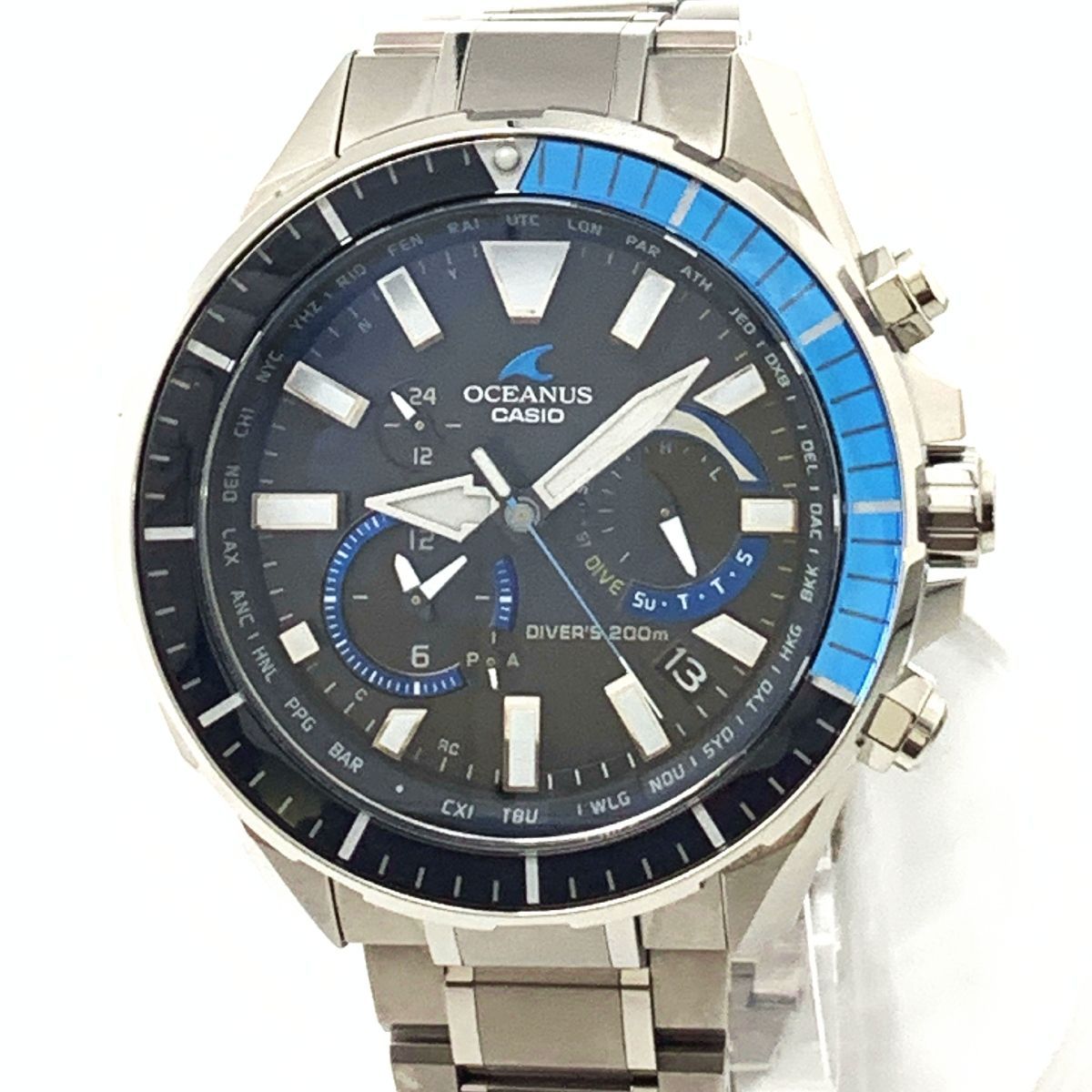 カシオ オシアナス CASIO OCEANUS カシャロ ダイバー OCW-P2000-1AJF