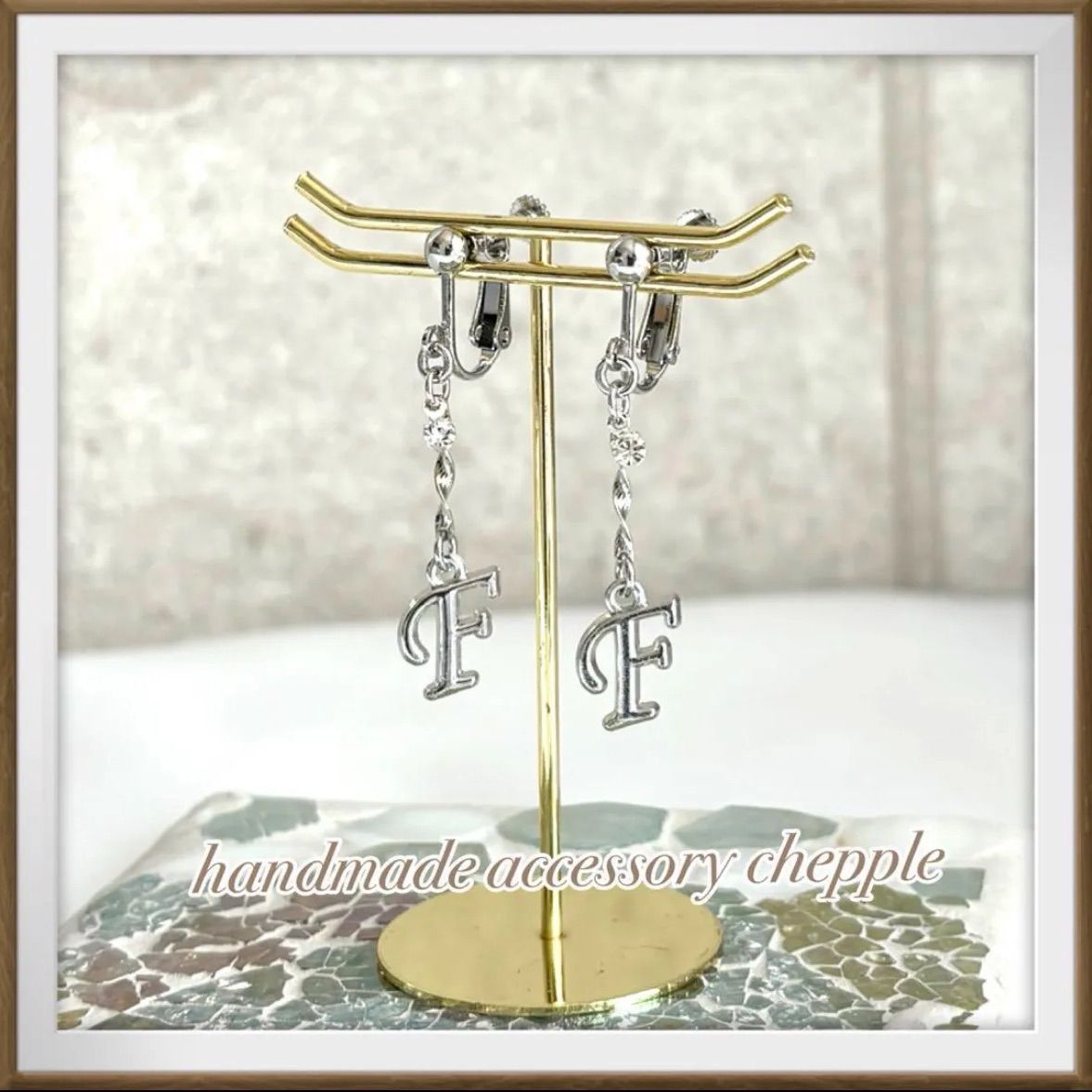 証明書・巾着・ジュエリークロス付き】 ete エテ フローピアス 証明書