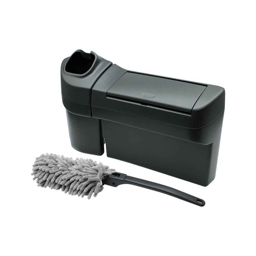 新着商品 槌屋ヤック(Tsuchiya Yac) 車種専用品 トヨタ 40系 アルファード ヴェルファイア 専用 サイドBOXゴミ箱プラス 運転席用 ブラック 1.5L SY-AV8