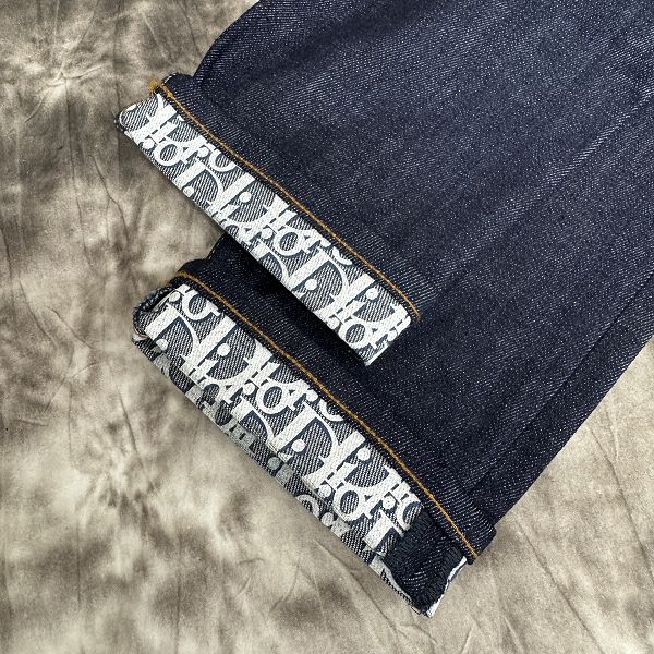 DIOR ディオール デニム パンツ 新品未使用 34 定価半額以下!!! Dior HOMME(ディオールオム) 05's Distressed slim denim pants