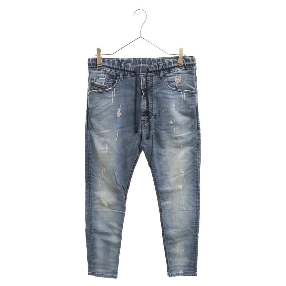 DIESEL NARROT-NE ジョグジーンズ ダメージリペア DIESEL (ディーゼル) NARROT-NE JOGG JEANS ダメージリペア加工