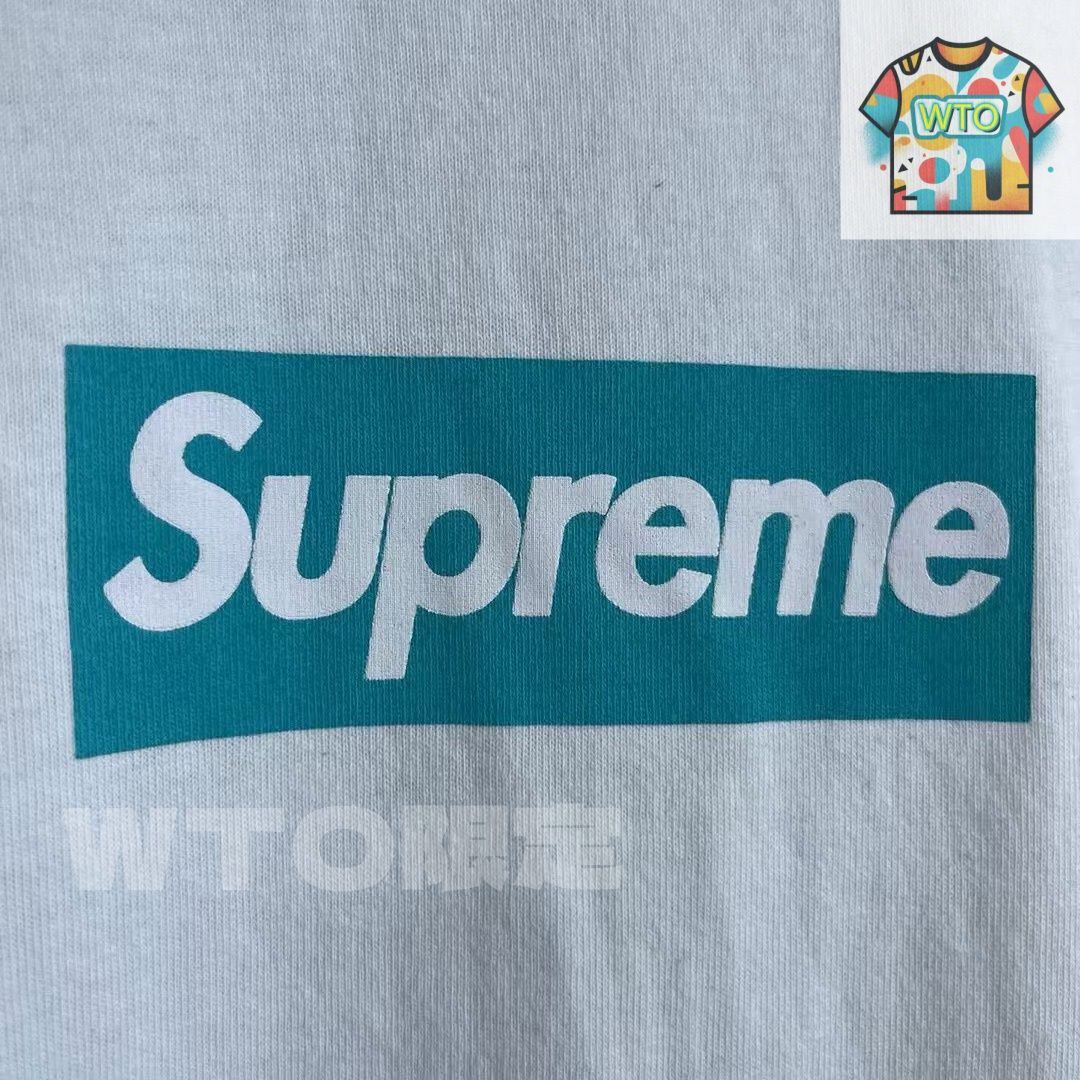 みちょーぱ 美品 Supreme ミラノTシャツ ティファニーブルー Supreme × Tiffany & Co. コラボ T シャツ - メルカリ