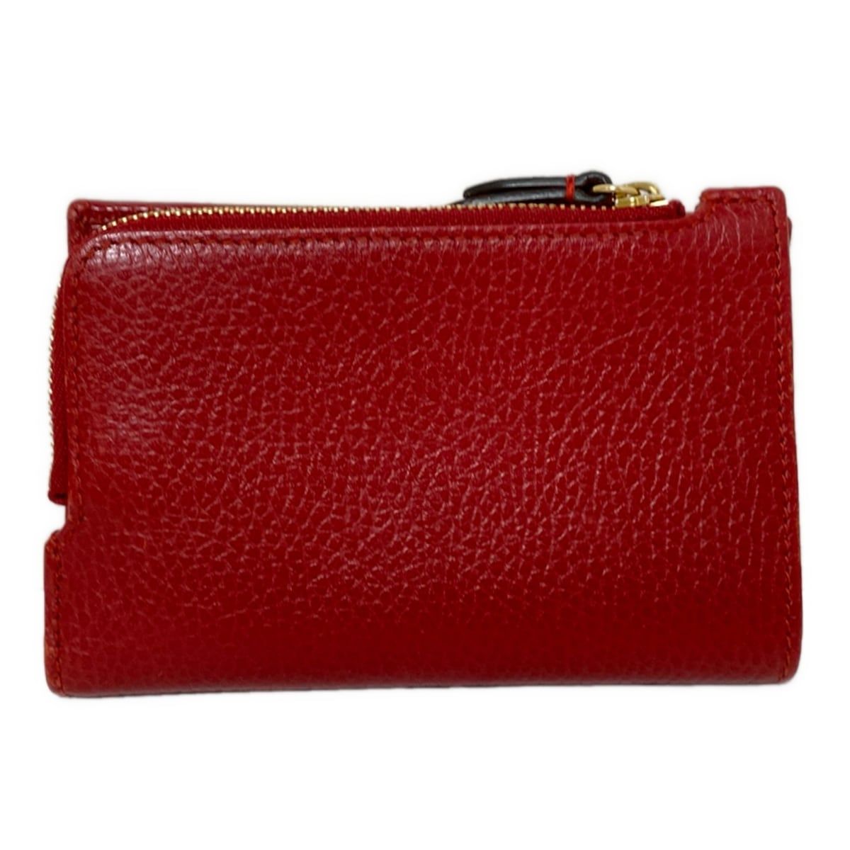 GUCCI(グッチ) 2つ折り財布 GGマーモント コンパクト ジップ  