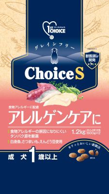 【同梱不可】【6個セット】アース・ペット ファーストチョイス Choice S アレルゲンケアに 成犬 1歳以上 1.2kg
