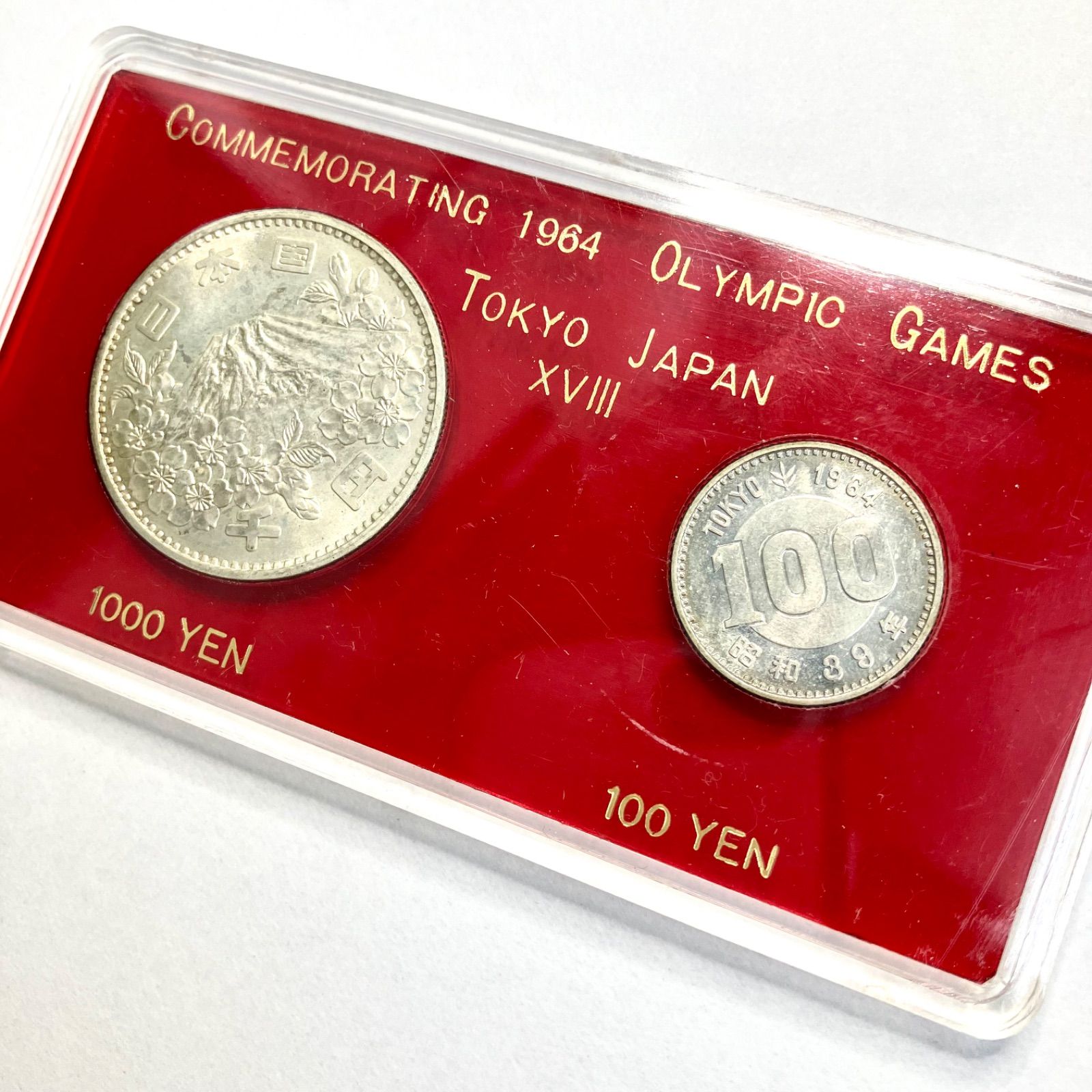 銀貨　東京オリンピック1.000円銀貨silver925 　地金型60g美品綺麗 銀貨 東京オリンピック1.000円銀貨silver925地金型銀貨綺麗美品15枚