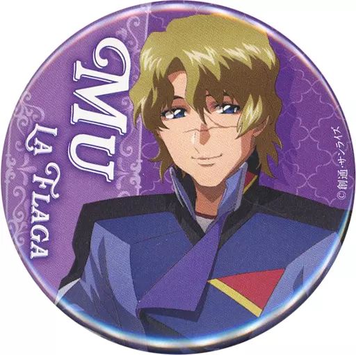 ムウ　缶バッジ 中古】バッジ・ピンズ ムウ・ラ・フラガ 「機動戦士ガンダムSEED