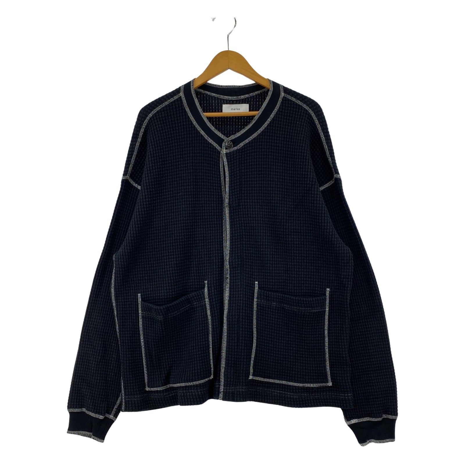 marka マーカ STUDIOUS別注 ワッフルカーディガン size1