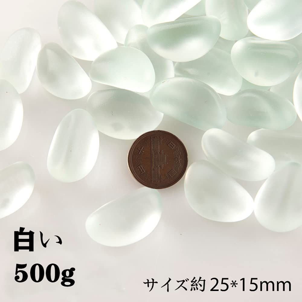 玻璃砂 ガラス砂 小石 装飾用 庭 石 岩 水槽 クリスタルイエロー