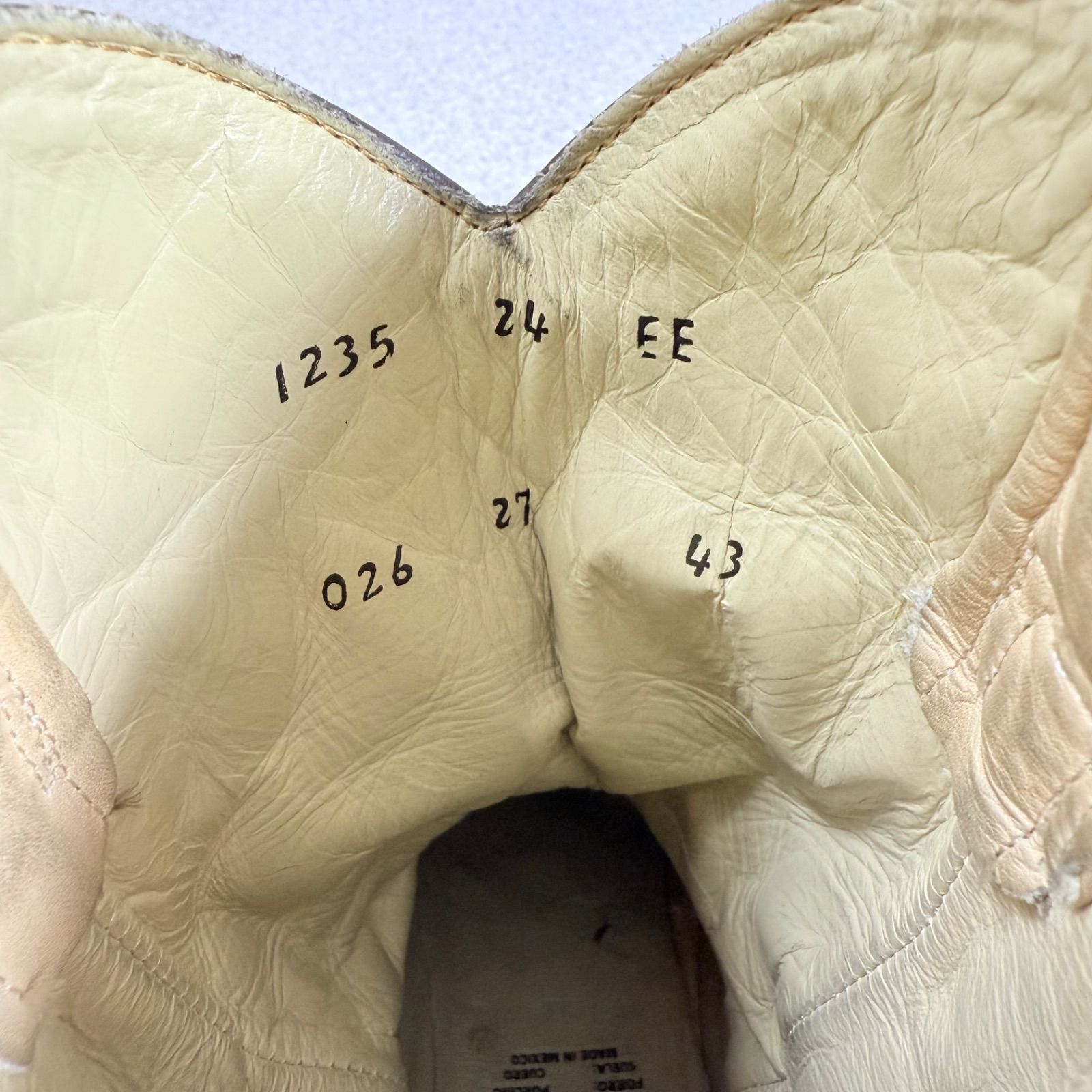 メスカレロ ウエスタンブーツ