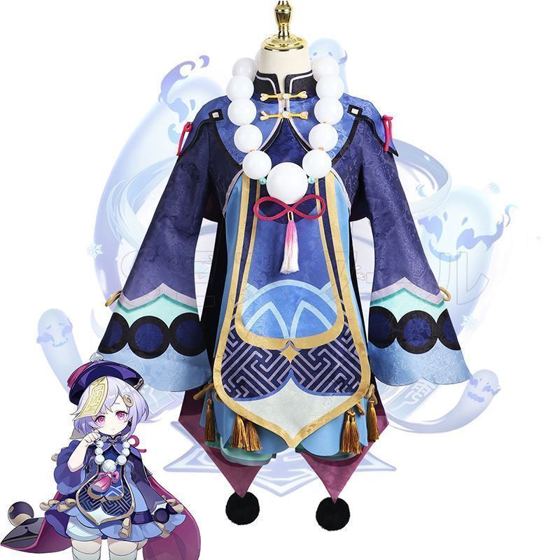 原神 七七|ナナ コスプレ衣装 原神 げんしん ヒロイン Qiqi コスプレ衣装 コスチューム ハロウィン クリスマス 制服 大人 子供 cosplay イ