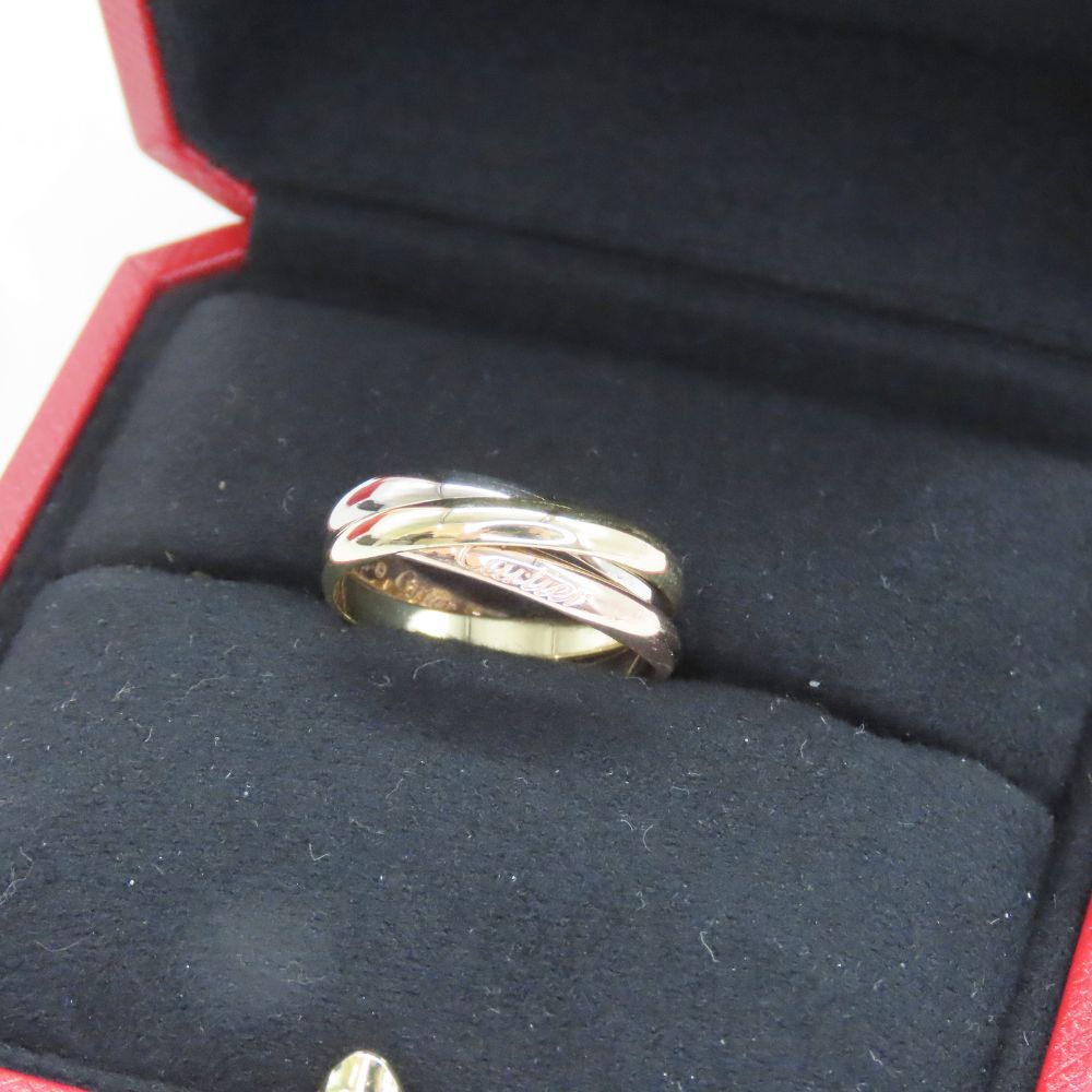 カルティエ】トリニティリング/3連リング/750/サイズ54 中古】Cartier