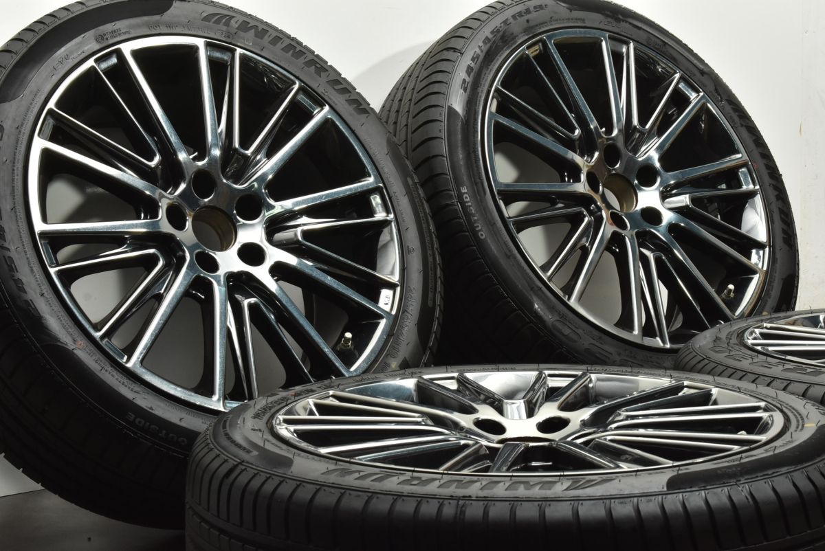 製 バリ溝 レクサス NX 純正 モデリスタ 19in 8J 43 PCD114.3 ウィンラン R330 245 45R19 RAV4 ハリアー 流用 可