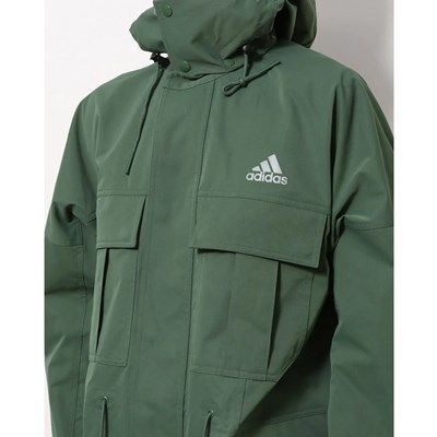 ☆アディダス adidas 新品 メンズ PRSVE ロング ウーブンジャケット