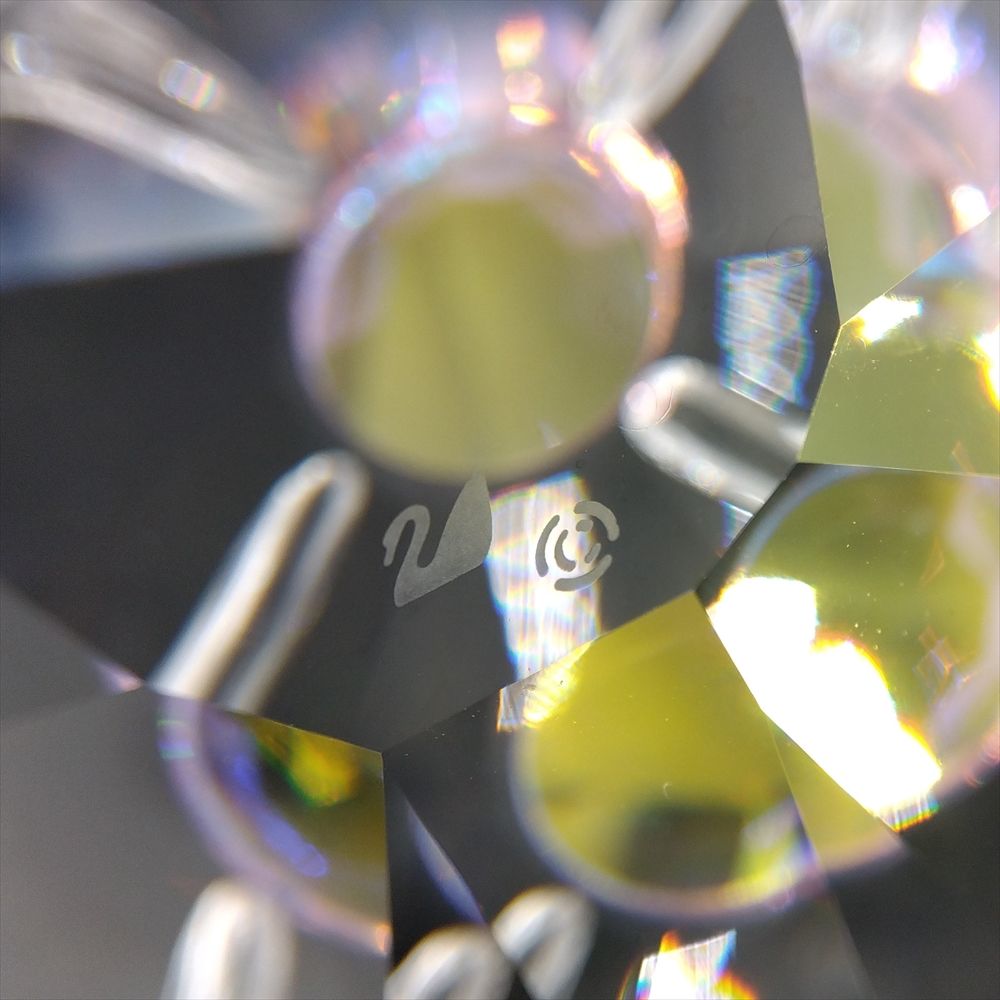 SWAROVSKI - スワロフスキー SWAROVSKI ディズニー BANBI バンビ セット オブジェ 置物 943951 クリア 台座付き【中古】 スワロフスキー SWAROVSKI ディズニー BANBI バンビ セット