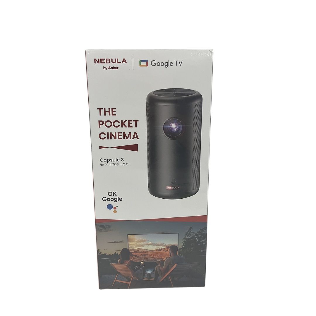 Anker Nebula ネビュラ Capsule 3 モバイルプロジェクター D2425N11 ♥ S10433589