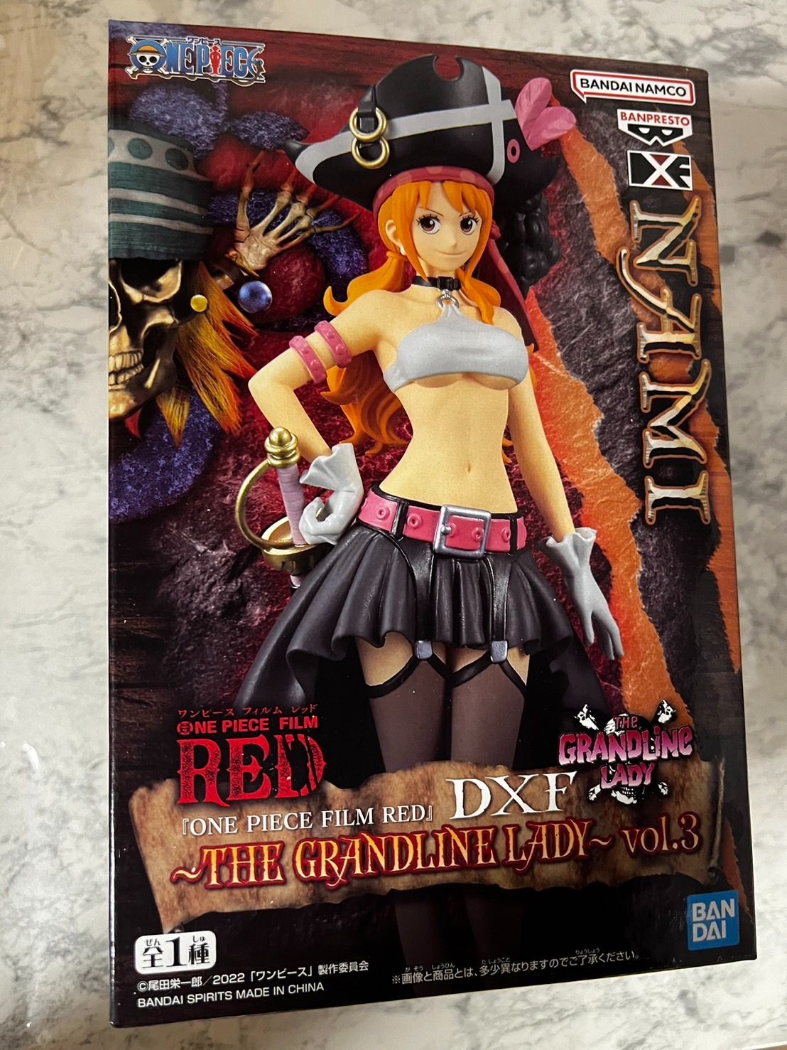 ワンピース ナミ DXF THE GRANDLINE LADY FILM GOLD vol.1
