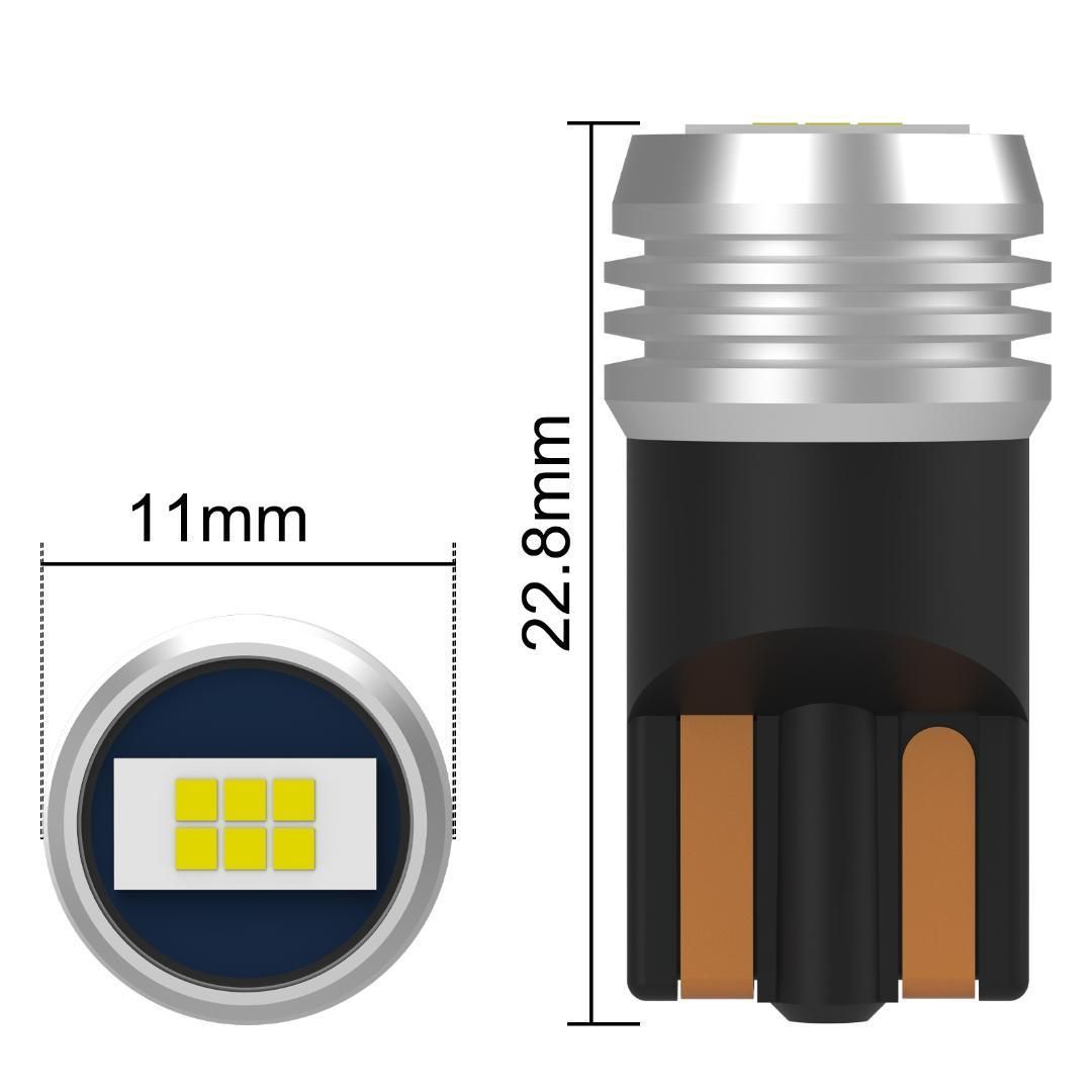 高輝度 12V/24V兼用 T10 LED ポジション スモール 車幅灯 ナンバー灯 左右セット ポン付け三菱ふそう 日野 - メルカリ