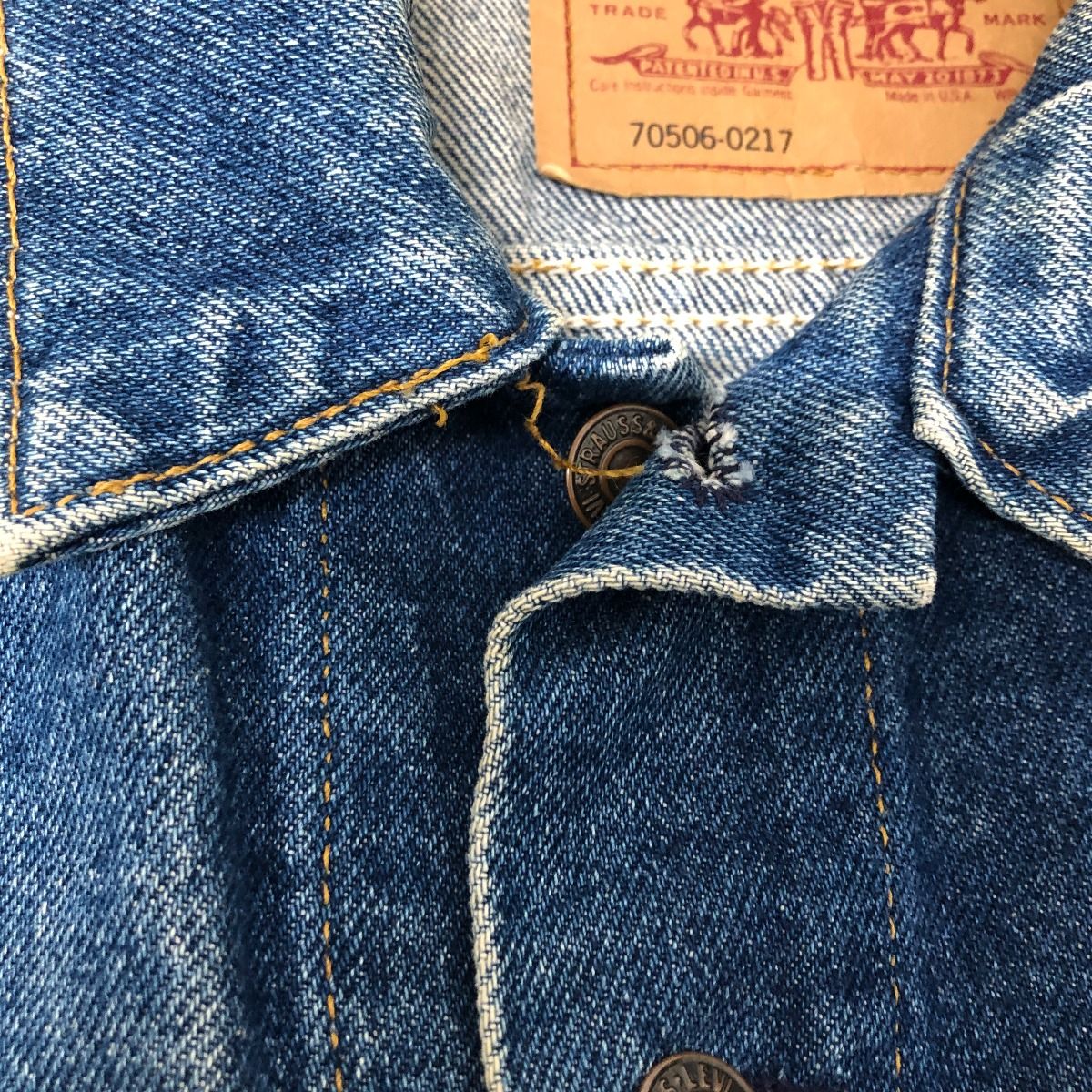 □□80s Levis ジャケット 70506 36(S) 82年製 アメリカ製 527刻印