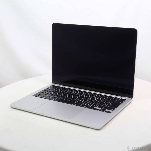  〔中古品〕 MacBook Air 13.6-inch Mid-2022 MLXY3J／A Apple M2 8コアCPU_8コアGPU 8GB SSD256GB シルバー 〔14.7 Sonoma〕【258】 MacBook本体