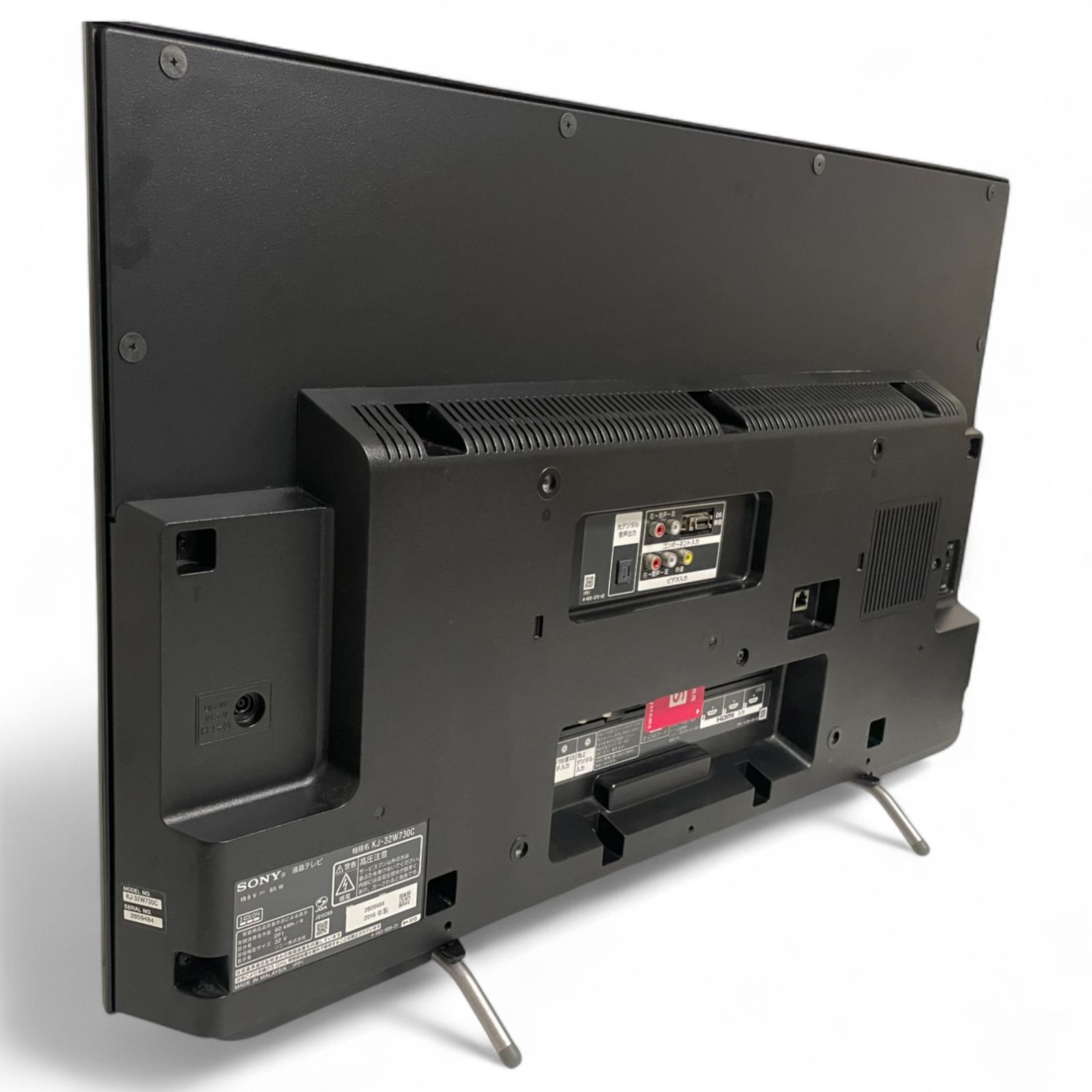 9.SONY 32インチ液晶テレビ KJ-32W730C B-CAS付 QT-93/SONY BRAVIA KJ-32W730C □ フルハイビジョン 液晶テレビ