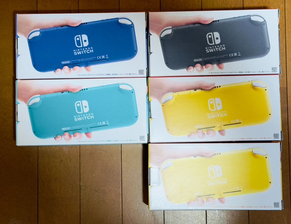 Nintendo Switch 空箱 ５個 空箱のみ】Nintendo Switch スイッチ 空き箱 5個セット - メルカリ
