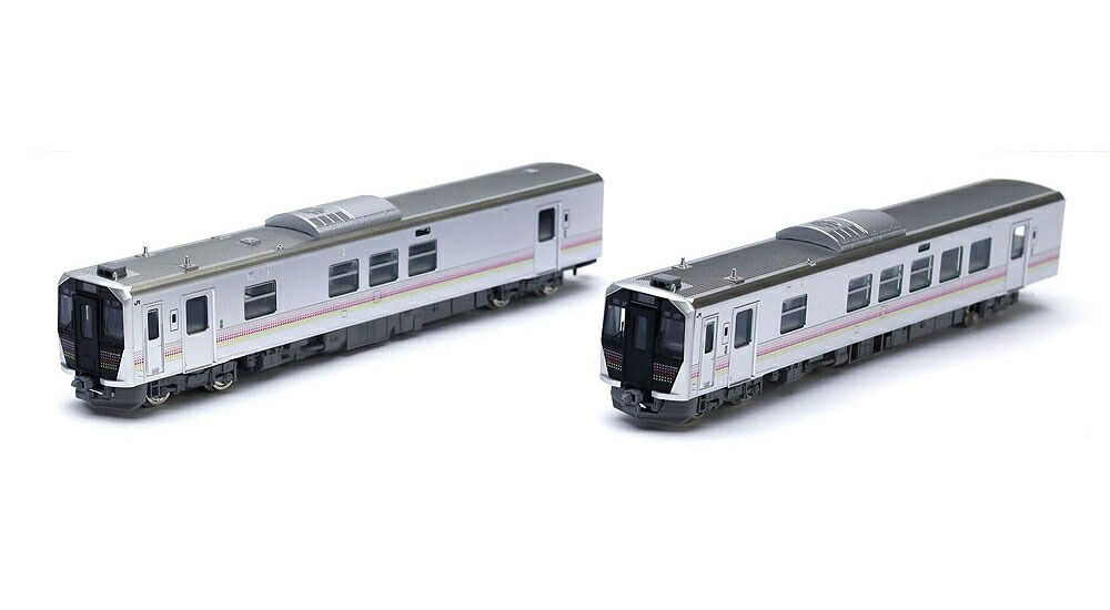 品番98106 GV-E401.402形ディゼルカー新潟色　2両セット JR GV-E401・GV-E402形ディーゼルカー(新潟色)セット ｜製品情報
