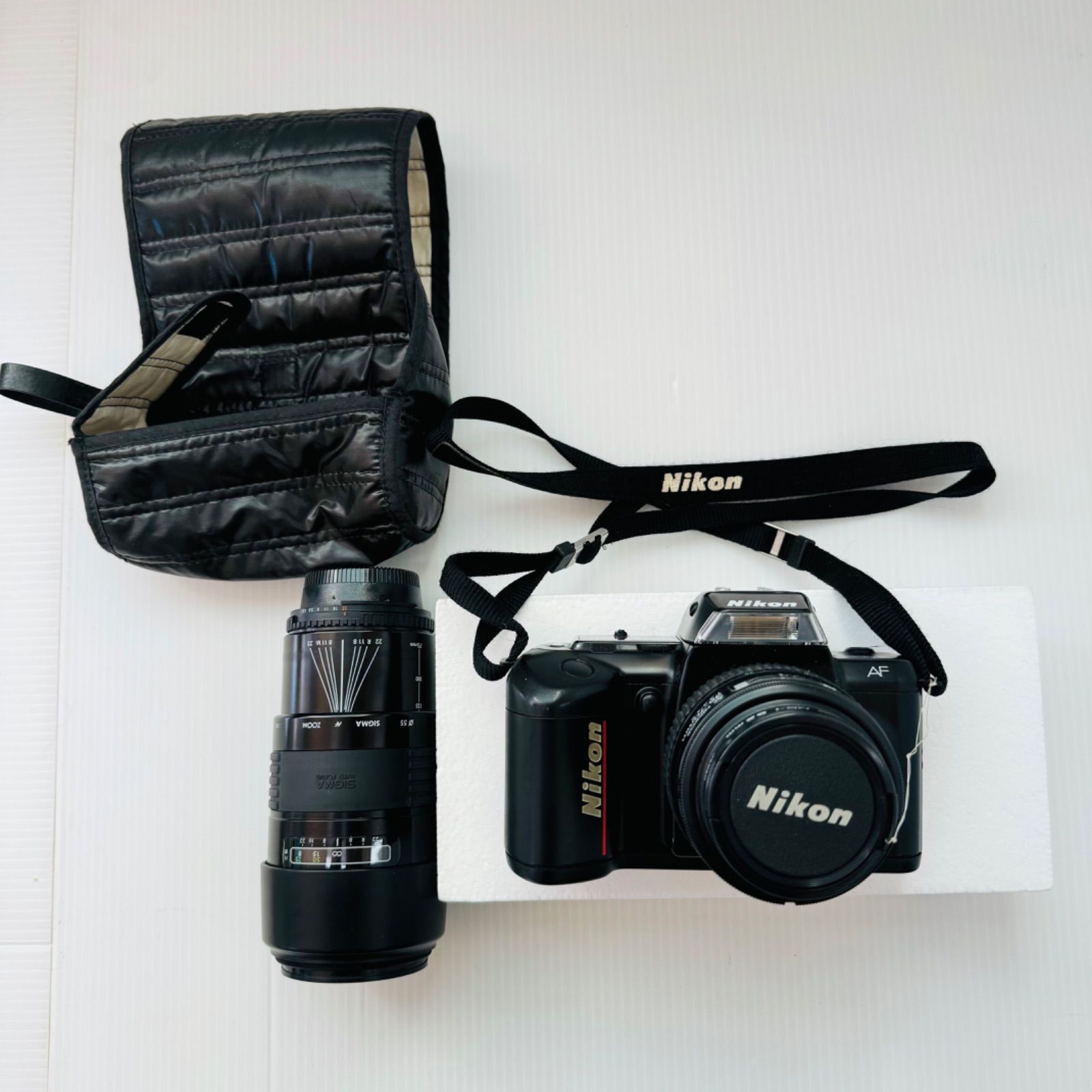 Nikon ニコン F-401 シグマ レンズ Nikon フィルムカメラ F-401 一眼レフ シグマ レンズ - メルカリ