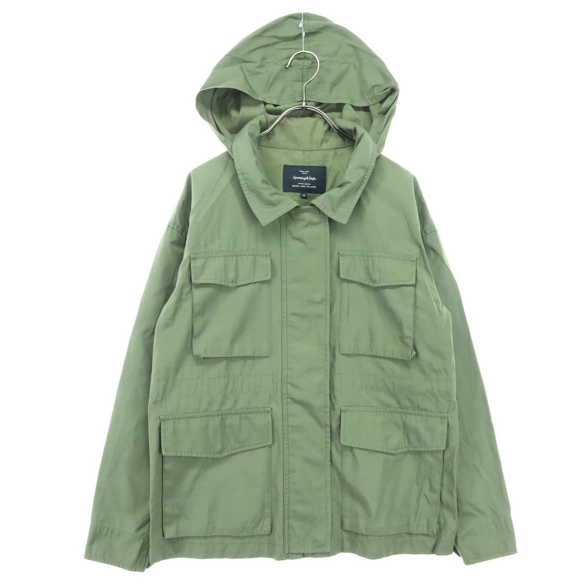 美品 green label relaxing グリーンレーベルリラクシング 長袖 