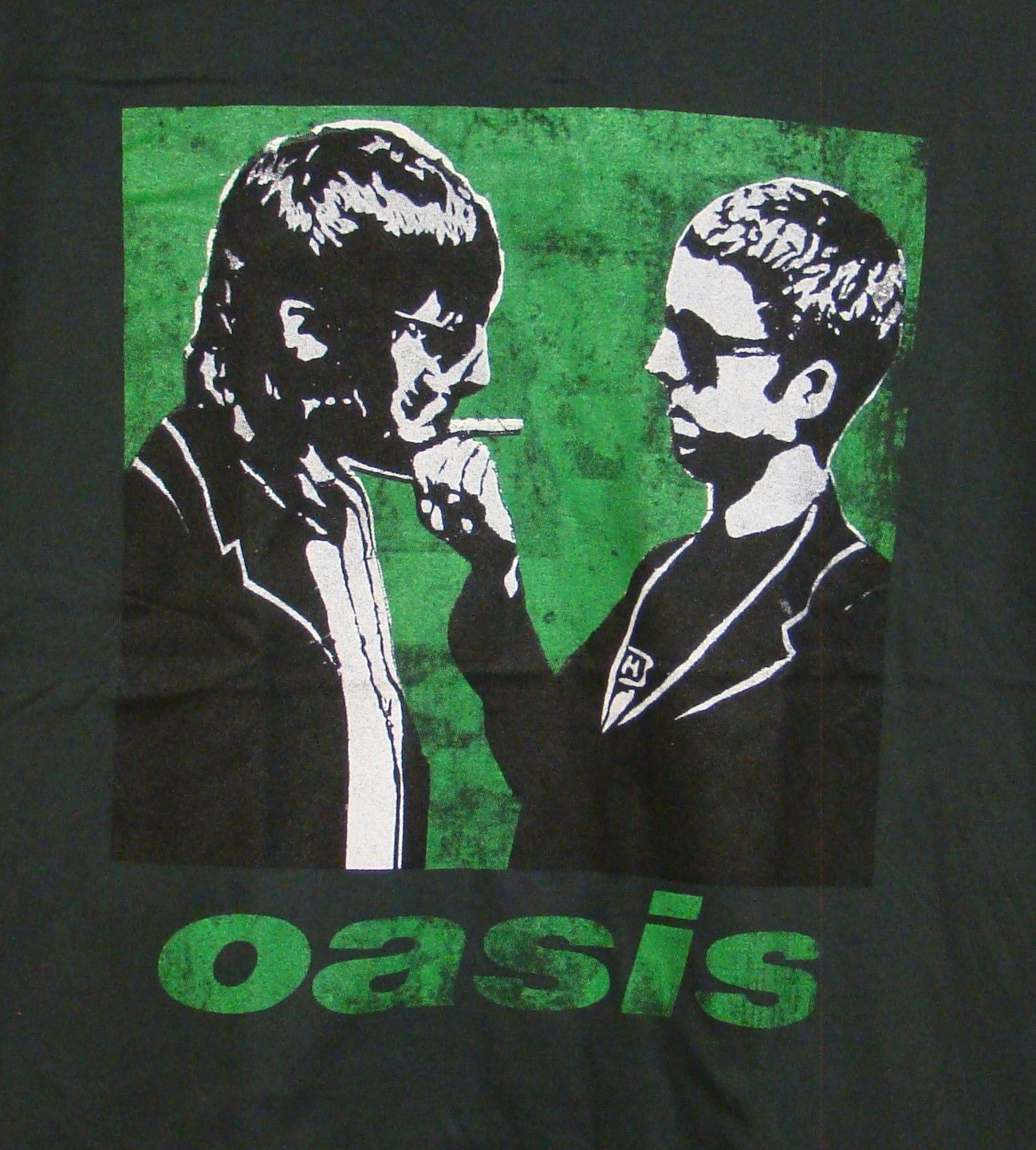 OASIS Tシャツ リアム ノエル ギャラガー オアシス M☆新品リアム＆ノエル☆ギャラガー兄弟【Oasis】オアシス☆T
