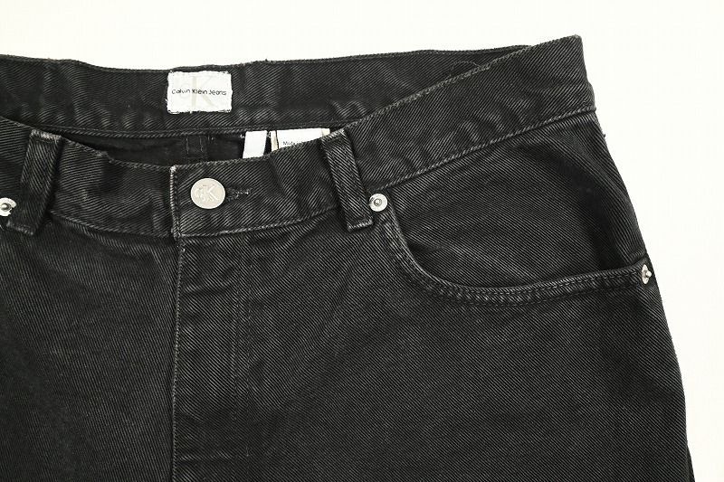 Calvin Klein Jeans ブラックデニムパンツ