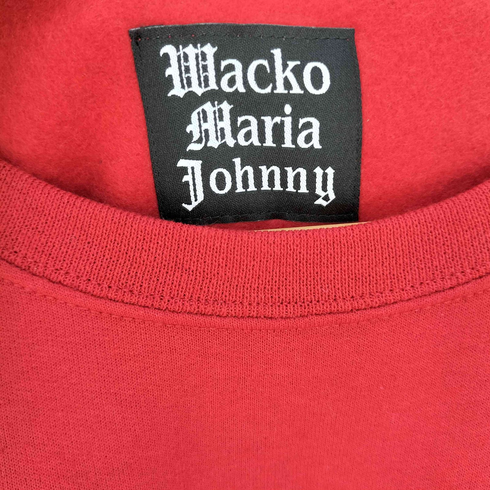 【美品】 ワコマリア JOHNNY CREW NECK　スウェット ワコマリア WACKO MARIA JOHNNY CREW NECK SWEAT SHIRT クルー