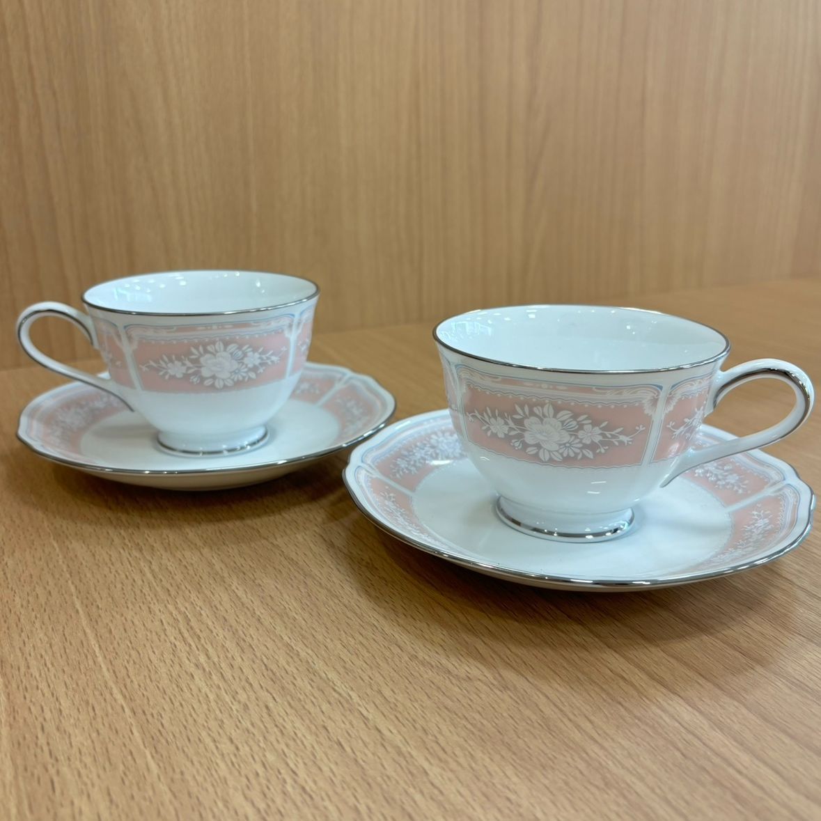 Noritake ノリタケ 禍々し カップ&ソーサー 2客セット