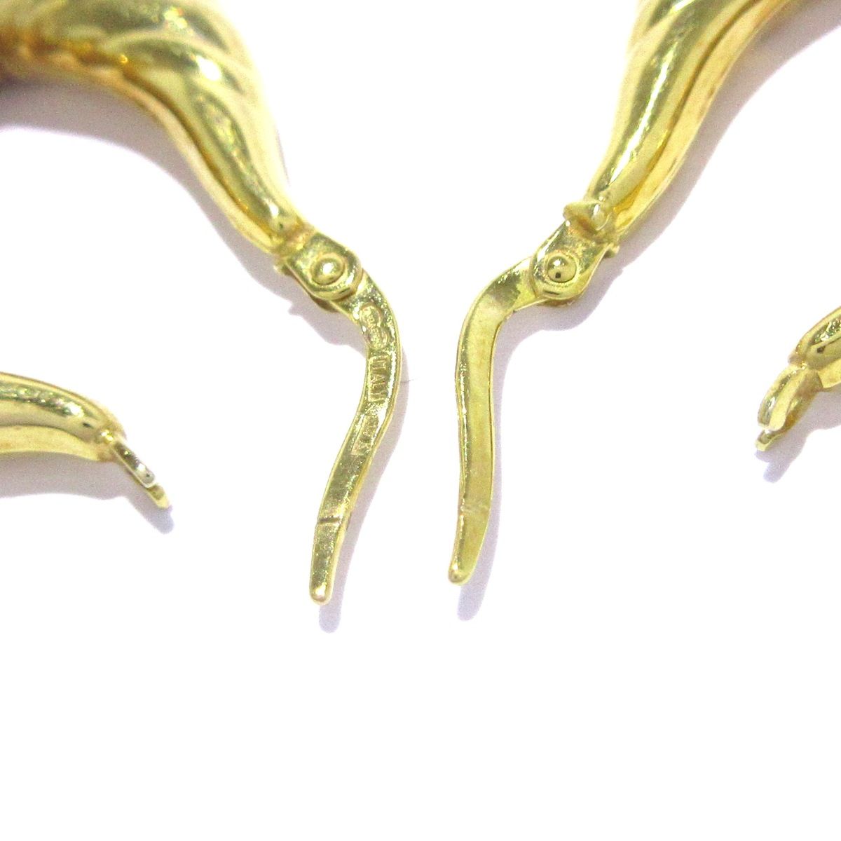 ウノアエレ　ピアス　k14 UNOAERRE(ウノアエレ) ピアス K14YG 総重量:3.2g - メルカリ