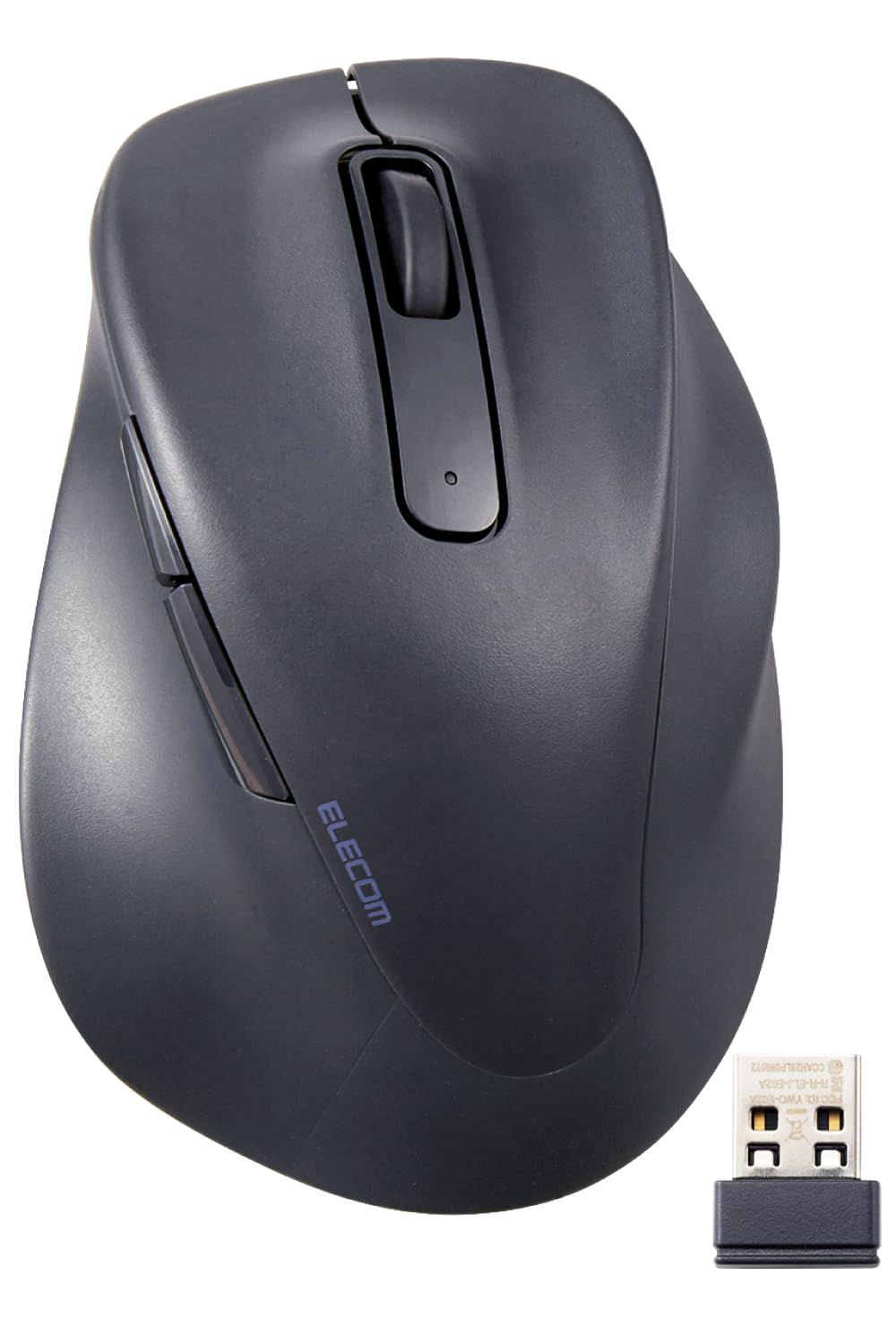 エレコム マウス ワイヤレスマウス EX-G 無線2.4GHz 静音 Sサイズ 5ボタン 「AskDoctors評価サービス」認証 抗菌 ブラック M-XGS30DBSKBK [ブラック] [単品] [S]