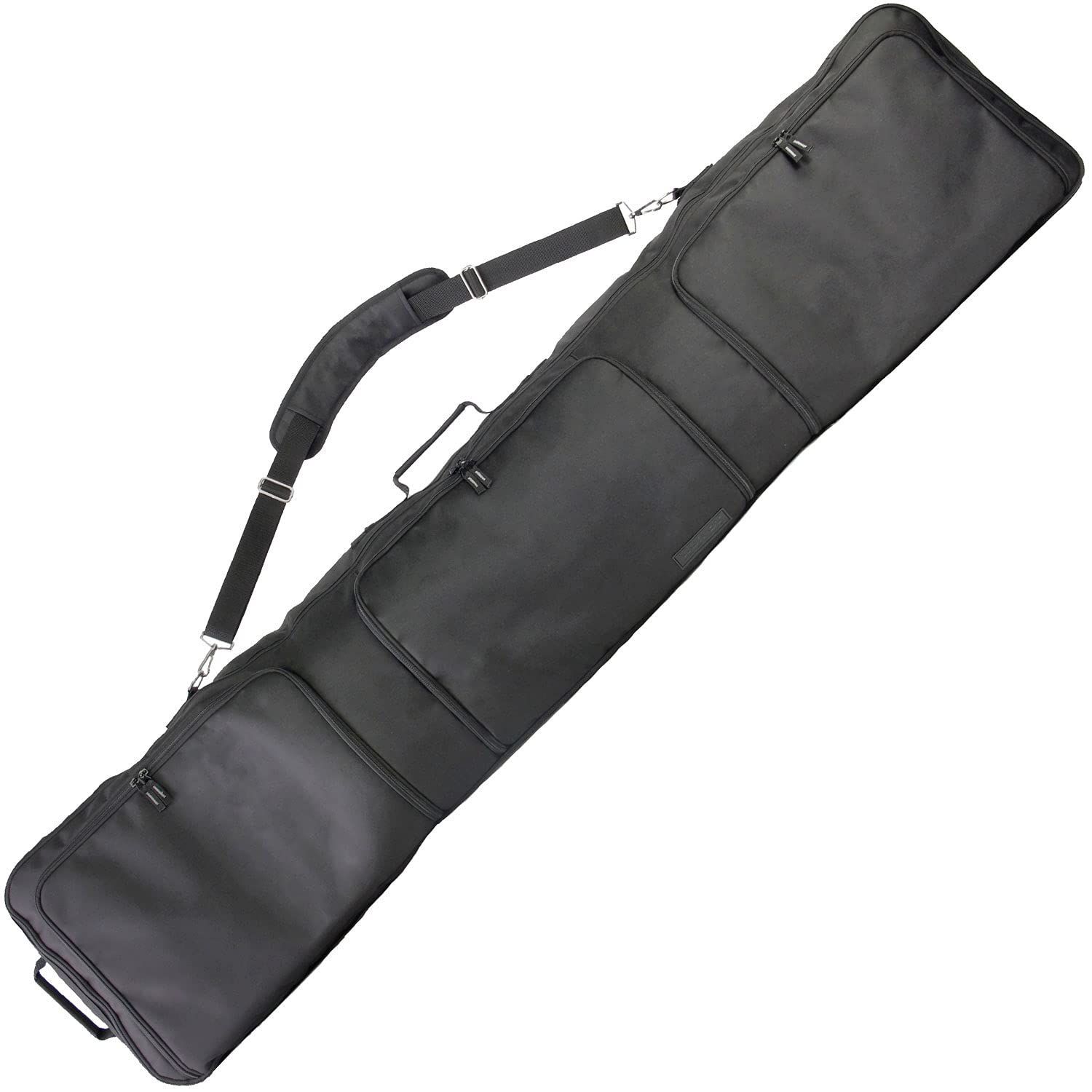 Color:ブラック_Style:Lサイズ(160cmまで) VAXPOT(バックスポット) スノーボードケース 3ポケット 3WAY(リュック) オールインワン 【スノーボードウェア、板、ブーツ、アクセサリーが収納】 VA-3211 CCH 