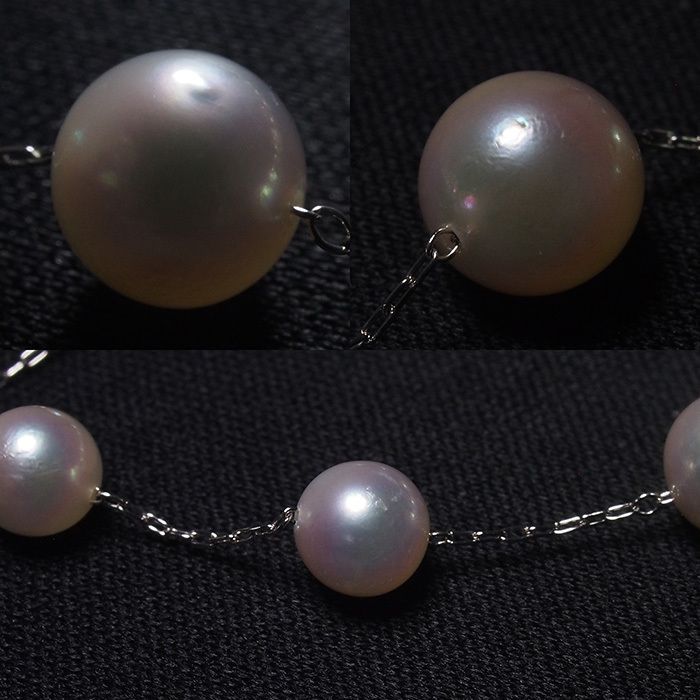 品質満点 ペルラジオーネ Perlagione あこやパール/4mm～8mm ステーション アクセサリー